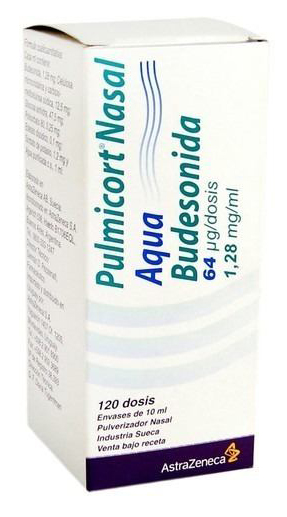 Pulmicort Nasal Aqua (120 doses), 32 mcg/dose x 1 susp pulv nasal