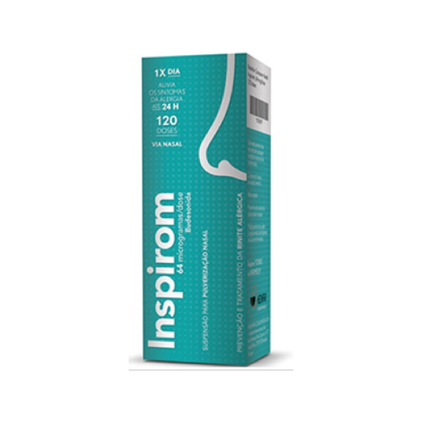Inspirom (120 doses), 64 mcg/dose x 1 susp pulv nasal