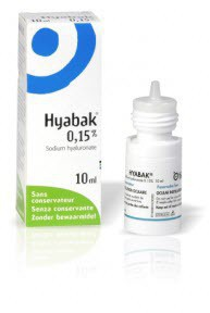 Hyabak Hipotonico Sol Lentes/Olhos 10ml
