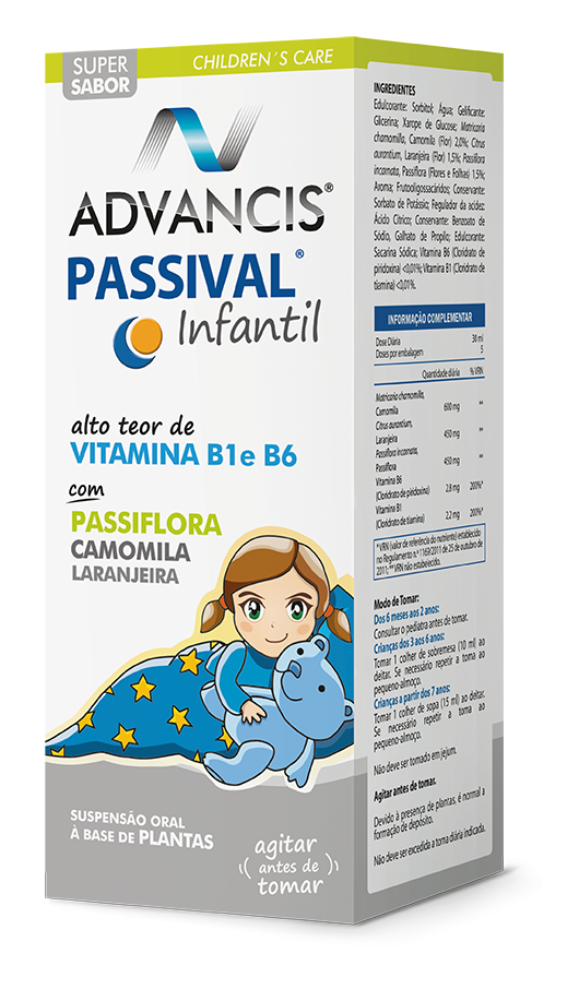 Advancis Passival Infantil Xarope 150ml xar mL