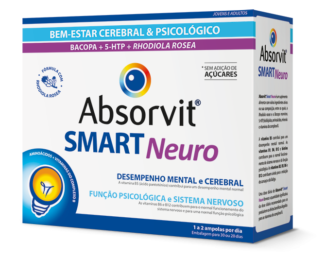 Absorvit Smart Neuro Amp 10ml X 30 amp beb