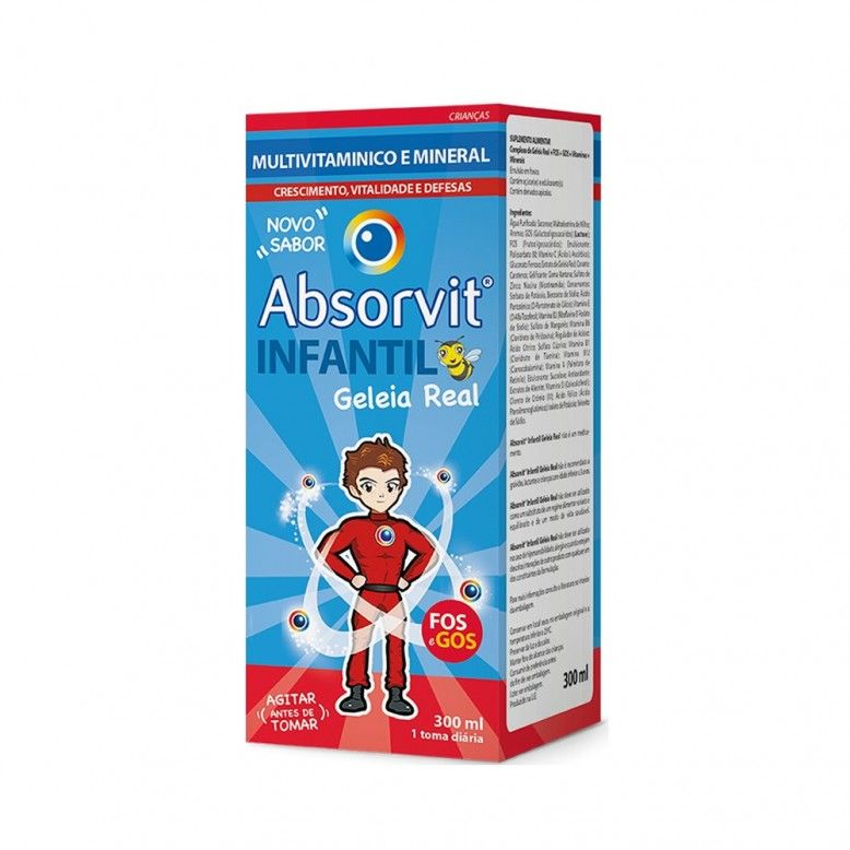 Absorvit Infantil Geleia Real Xar 300 Ml 