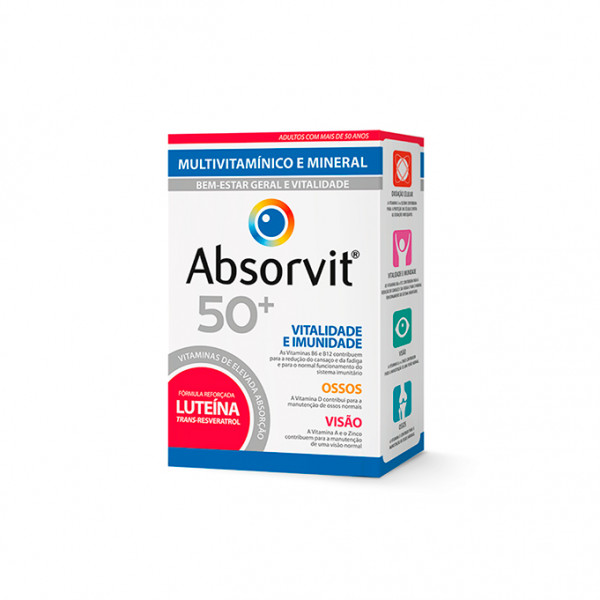 Absorvit 50+ Comp X 30 comps
