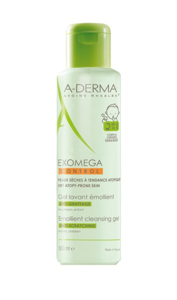 A-DERMA  EXOMEGA CONTROL GEL CORPO E CABELO 500 ml