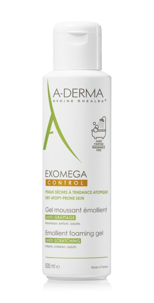 A-DERMA  EXOMEGA CONTROL GEL ESPUMA 500 ml
