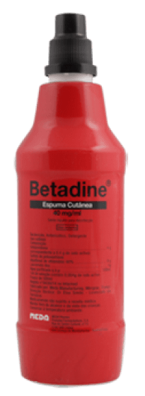 Betadine, 40 mg/mL-500 mL x 1 esp cut