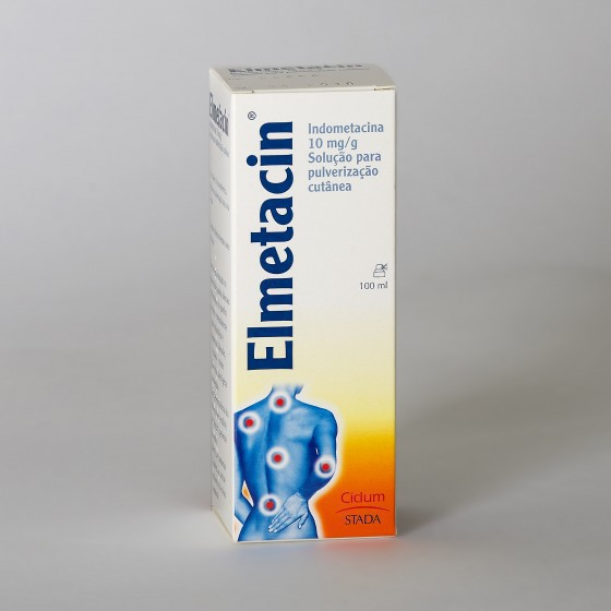 Elmetacin, 10 mg/g-100 mL x 1 sol pulv cut