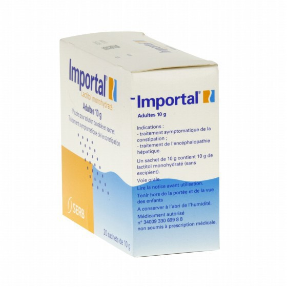 Importal, 10 g x 20 p sol oral saq