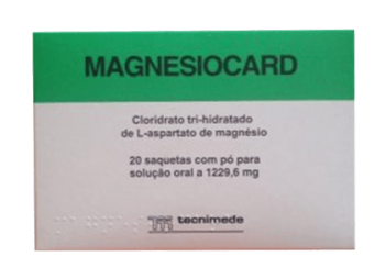 Magnesiocard, 1229,6 mg x 20 p sol oral saq