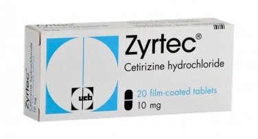 Zyrtec, 10 mg x 20 comp rev