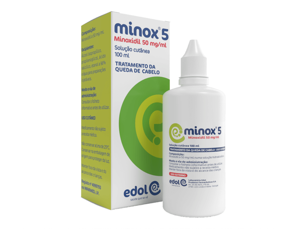 Minox 5, 50 mg/mL-100 mL x 1 sol cut