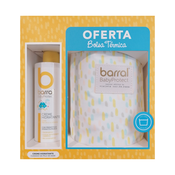 Barral BabyProtect Creme de banho 500mL com Oferta de Bolsa trmica