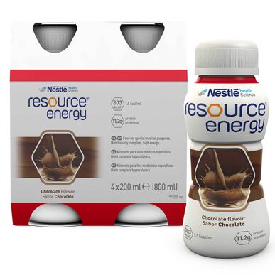 Resource Energy Sol Or Chocolate 200 ML x4