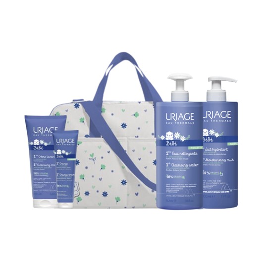 Uriage Bebe Mala de Maternidade Azul