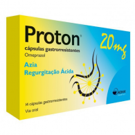Proton, 20 mg x 14 cps gastrorresistente