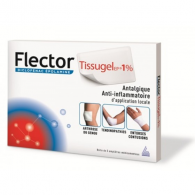 Flector Tissugel, 140 mg x 10 sist transder
