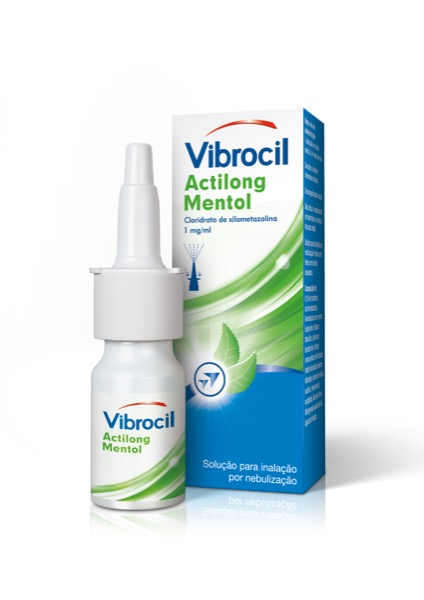 Vibrocil Actilong Mentol, 1 mg/mL-10 mL x 1 sol inal neb mL