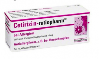 Cetirizina ratiopharm MG, 10 mg x 20 comp rev