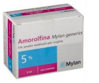Amorolfina Mylan MG, 50 mg/mL-5 mL x 1 verniz