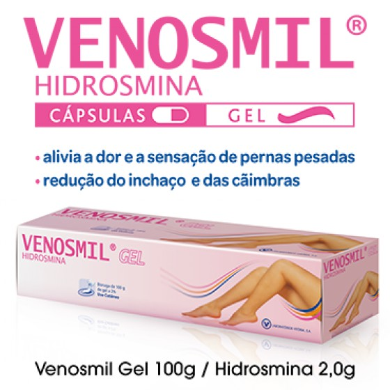 Venosmil, 20 mg/g-100 g x 1 gel bisnaga