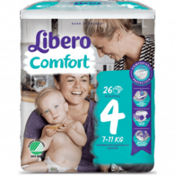 Libero Comfort 4 Frald 7-11kg X26
