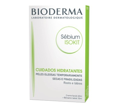 Sebium Bioderma Isokit Lip Balm15ml+Cr 40