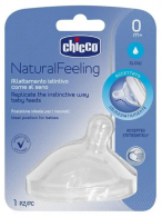 Chicco Tetina NaturalFeeling 0m+ Fluxo Normal x2