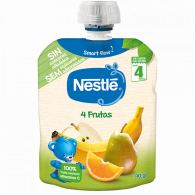 Nestlé Pacotinho Naturnes 4 Frutas 90g 4m+
