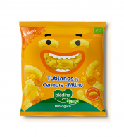 Bldina Snack Biolgico Tubinhos Cenoura e Milho 20g 8m+  