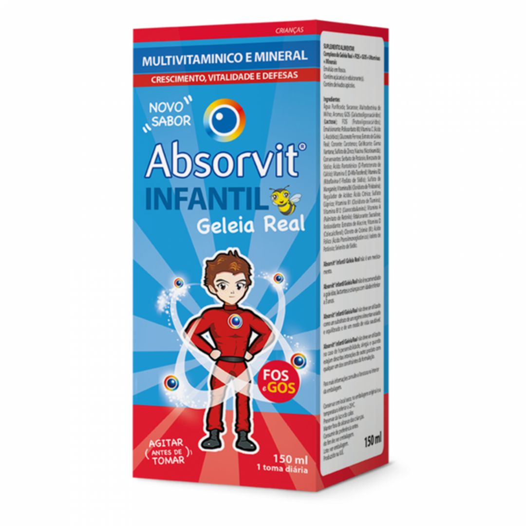 Absorvit Infantil Geleia Real Xar 150 Ml xars mL
