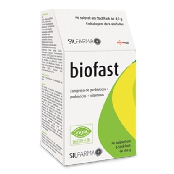 Biofast Po  Soluvel Stickpack 4gx8 pó sol oral saq