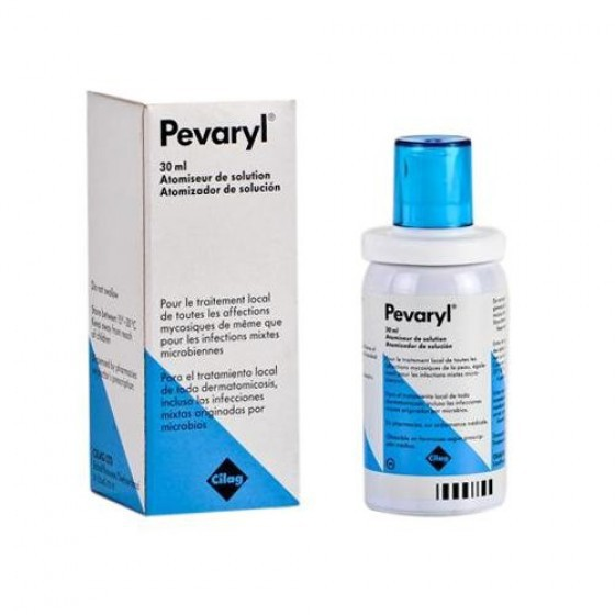 Pevaryl, 10 mg/g-30 mL x 1 sol pulv cut