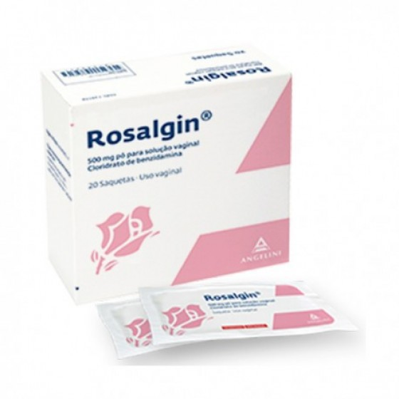 Rosalgin, 500 mg x 20 P sol vag saq