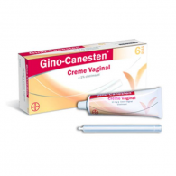 Gino-Canesten, 10 mg/g-50 g x 1 creme vag bisnaga